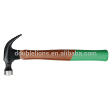 claw hammer with wooden/fiberglass/plastic handle